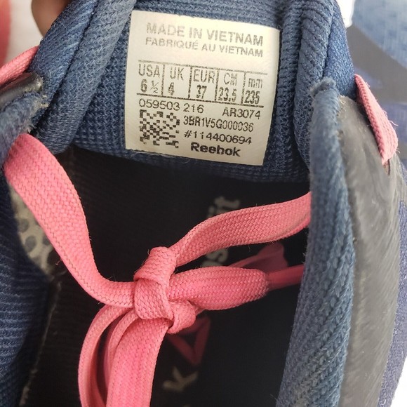 Reebok Crossfit Speed TR Womens Training Shoes Blue-Dove-Pink Sz 6.5 - Picture 11 of 13